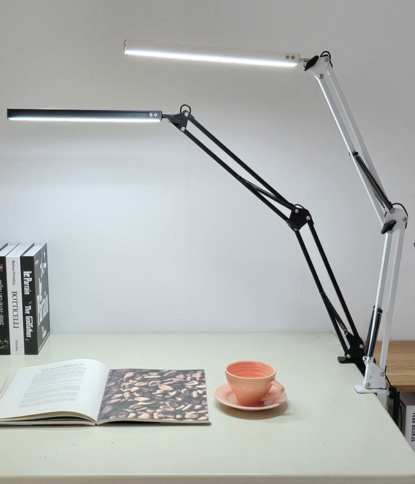 에코 집게스탠드 학생스탠드 (화이트, 블랙)