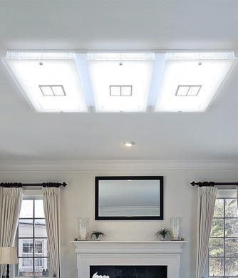 아이리스 150W 국산 거실등 거실전등 (유리)