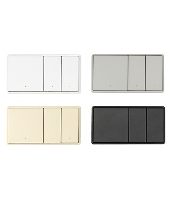 W 파츠 스위치_2구 3회로 (3로 선택 가능)